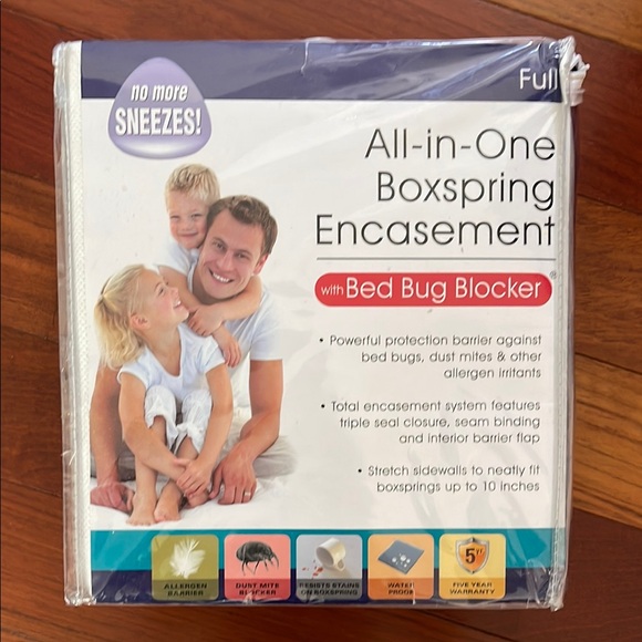 All-in-One Boxspring Encasement with Bed Bug Blocker - Full - Picture 1 of 1